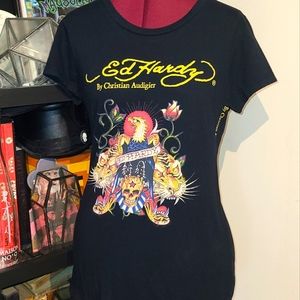Y2k Ed Hardy by Christian Audigier T-shirt